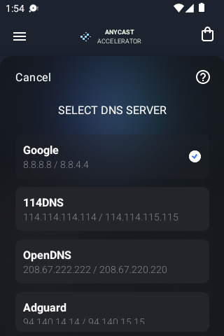 anycast安卓android下载效果预览图